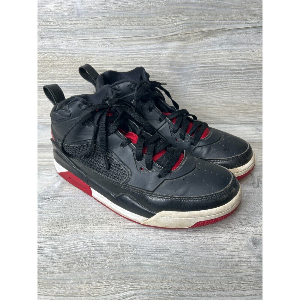 NIKE Air Flight 9 Jumpman Black Red & White Size 9 Athletic Shoes 654262-001